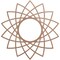Ekena Millwork Eleanor Wood Fretwork Pierced Ceiling Medallion, Wood (Paint Grade), 40"OD x 15 3/8"ID x 3/8"T CMWP40X40X0375EAMF - alternate 1
